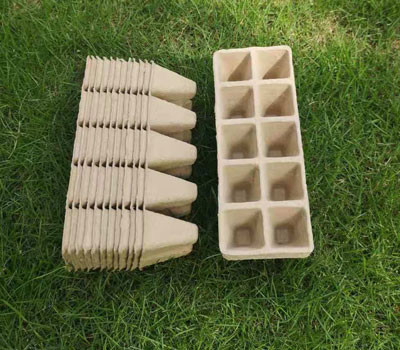 paper pulp seedling trays